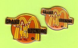 2 Pin's Mac Do McDonald's Grand Opening Ronald - 2B06 - McDonald's