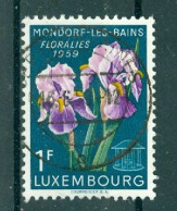 LUXEMBOURG - N°564 Oblitéré - Floralies De Mondorf-les-Bains.Fleurs Diverses. - Used Stamps