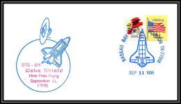 2148 Espace (space Raumfahrt) Lettre (cover Briefe) Nasau Bay USA Sts-69 Endeavour Navette Shuttle 11/9/1995  - United States