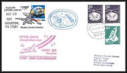 1823 Espace (space Lettre (cover) USA Start STS 34 Atlantis Navette Shuttle 18/10/1989 Allemagne (germany Bund) - Stati Uniti