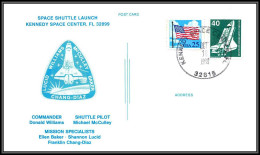 1815 Espace (space) Lettre (cover) USA STS 34 Atlantis Navette Shuttle Start 18/10/1989 Allemagne (germany Bund) - Stati Uniti