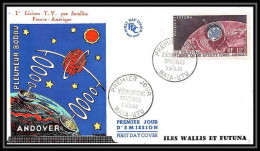 3750/ Espace Space Raumfahrt Lettre Cover Briefe Cosmos 5/12/1962 1ère Liaison Tv Par Satellite Wallis Et Futuna - Ozeanien