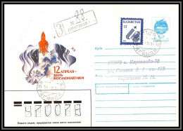 3434 Espace (space) Entier Postal Stationery Kazakhstan (ka3akctah) Gagarine (Gagarin) 10/02/1995 - Asia