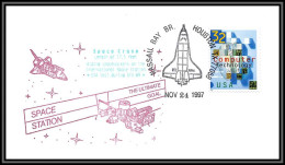 3201 Espace (space Raumfahrt) Lettre (cover Briefe) Nassau Usa Sts 89 Space Crane The Ultimate 24/11/1997 - United States