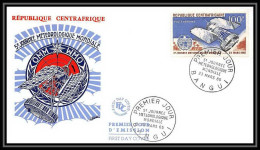 4643/ Espace Space Raumfahrt Lettre Cover Briefe Cosmos 23/3/1965 Journée Meteorologique Mondiale République Centrafrica - Africa