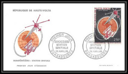 4639/ Espace Space Raumfahrt Lettre Cover Briefe Cosmos 28/4/1966 STATION SPACIALE FDC Haute-Volta - Africa