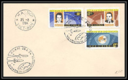 4343/ Espace Space Raumfahrt Lettre Cover Briefe Cosmos 25/3/1964 VOSTOK 5 Et 6 360/362 Fdc Viet Nam (Vietnam) - Asia