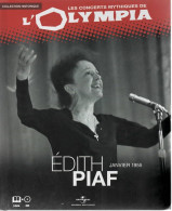 EDITH PIAF   Les Concerts Mythiques De L'Olympia   Livre + Cd   (Cd3) - Other - French Music