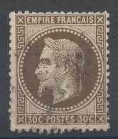 Lot N°83869   N°30, Oblitéré - 1863-1870 Napoleon III With Laurels