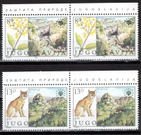 Yugoslavia 1981 - European Nature Protection - Mi 1908-1909 - MNH**VF - Unused Stamps