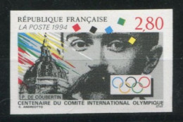 France - Non Dentelé - Y&T 2889a - 1994 - Centenaire Du Comité International Olympique - 1991-2000