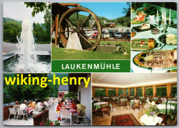 Lorch Am Rhein Espenschied - Speiserestaurant Und Café Laukenmühle Im Wispertal - Werbekarte - Rheingau