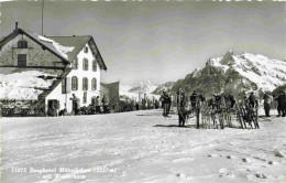 13981926 Grindelwald_BE Berghotel Maennlichen Mit Wetterhon Wintersportplatz Ber - Autres & Non Classés