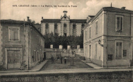 K0906 - CHANAS - D38 - La Mairie - Les Écoles Et La Poste - Chanas