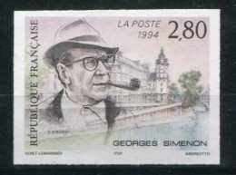 France - Non Dentelé - Y&T 2911a - 1994 - Georges Simenon - 1991-2000
