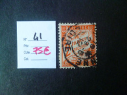 Timbre France Oblitéré  Taxe N° 41 - 1859-1959 Usados