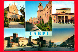 ITALIA - EMILIA-ROMAGNA - Carpi (Modena) - Vedute - Cartolina Viaggiata Nel 1960 - Carpi