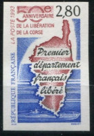 France - Non Dentelé - Y&T 2826a - 1993 - Libération De La Corse - 1991-2000