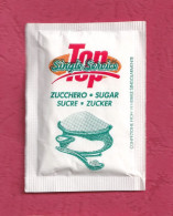 Bustina Zucchero Piena, Full Sugar Pack- Top, Single Service. Packed By Top Single Service. S. Giovanni In Croce-CR-. - Sucres