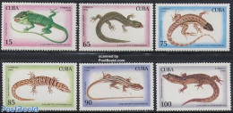 Cuba 1994 Reptiles 6v, Mint NH, Nature - Reptiles - Nuovi