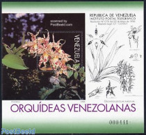 Venezuela 1996 Orchids S/s, Mint NH, Nature - Flowers & Plants - Orchids - Venezuela