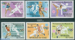 Chad 1972 Munich Olympic Winners 6v, Mint NH, Sport - Shooting Sports - Andere & Zonder Classificatie
