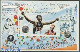 Chad 1972 Olympic Games S/s, Imperforated, Mint NH, Sport - Olympic Games - Andere & Zonder Classificatie