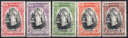 TONGA/1944/MNH/SC#82-6/ASCENCION OF QUEEN SALOTE TUPOU, 25TH. ANNIV / FULL SET - Tonga (...-1970)