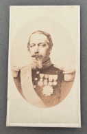 CDV CARTE DE VISITE PORTRAIT PHOTOGRAPHIE Portrait De Charles Louis Napoléon Bonaparte  EMPEREUR Tournier ( REF JC1 ) - Anciennes (Av. 1900)