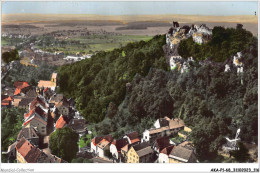 AKAP1-0058-68 - En Avion Au-dessus De - FERRETTE - Haut-rhin - Jura Alsacien - Alt 600 M - La Haute Ville Et Le Chateau  - Ferrette