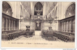 Saint Riquier - L'Eglise - Les Stalles Du Choeur - 1939 # 68 - Saint Riquier