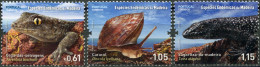 Madeira 2023. Terrestrial Fauna Of The Madeira (MNH OG) Set Of 3 Stamps - Madeira