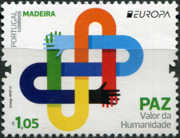 Madeira 2023. Peace, Humanity's Highest Value (MNH OG) Stamp - Madeira