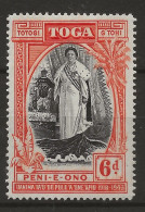 Tonga, 1944, SG   86, Mint Hinged - Tonga (...-1970)