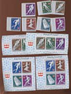 1976  Innsbruck   **. 708/711+Av Blocs88/89.     Mi. 1249/55 BK.90-91 Y&T. .     COTE 31,-€ - Unused Stamps