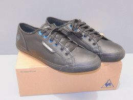 - PAIRE DE BASKETS LE COQ SPORTIF VINTAGE DEAUVILLE PLUS LEA SHADED LEATHER   E - Autres & Non Classés