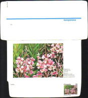 Canada Floral Domestogramme 15c Fireweed Epilobe ( A70 233b) - 1953-.... Regno Di Elizabeth II