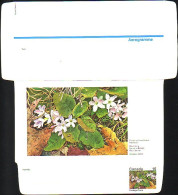 Canada Floral Domestogramme 15c Mayflower Fleur De Mai ( A70 236) - 1953-.... Regno Di Elizabeth II