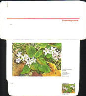 Canada Floral Domestogramme 8c Mayflower Fleur De Mai ( A70 218b) - 1953-.... Regno Di Elizabeth II