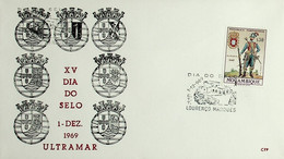 1969 Moçambique Dia Do Selo / Mozambique Stamp Day - Journée Du Timbre
