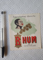 155, Etiquette Rhum De La Martinique N° 501 - Rhum