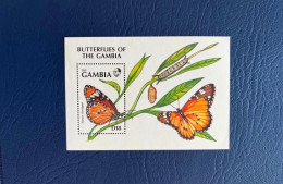 GAMBIE 1991 Bloc 1v MNH ** YT BF 108 Mariposa Butterfly Borboleta Schmetterlinge Farfalla GAMBIA - Papillons