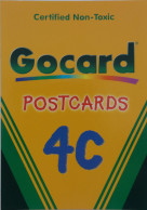 Carte Postale - Gocard Postcards 4C - Certified Non-Toxic - Publicité Gocard - Publicité