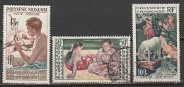 Polynésie Poste Aérienne N° 1, 2, 3 - Used Stamps