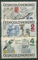 Tschechoslowakei 1985 Persönlichkeiten Künstler 2819/21 Postfrisch - Nuevos