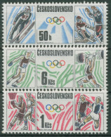 Tschechoslowakei 1988 Olympische Spiele Calgary & Seoul 2941/43 Postfrisch - Nuevos