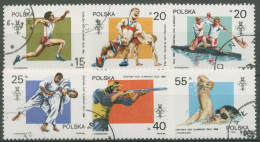 Polen 1988 Olympia Sommerspiele Seoul 3149/54 Gestempelt - Usati