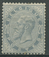 Belgien 1883 König Leopold II. 36 Mit Falz, Kleine Fehler - 1883 Leopold II