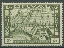 Belgien 1933 Wiederaufbau Der Abtei Orval Gesamtansicht 354 Mit Falz - Ungebraucht