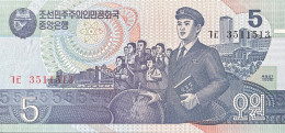 North Korea 5 Won, P-40b (1998) - UNC - Korea, Noord